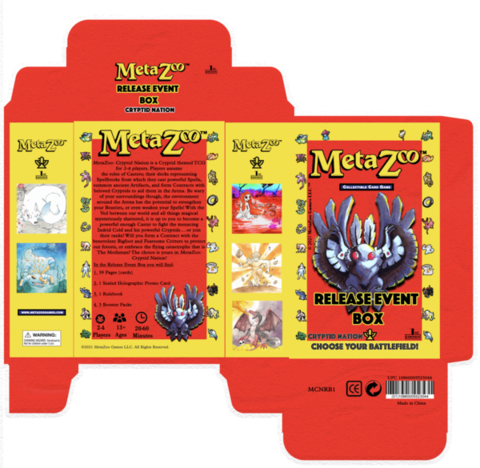 MetaZoo Cryptid Nation - Release Event Box